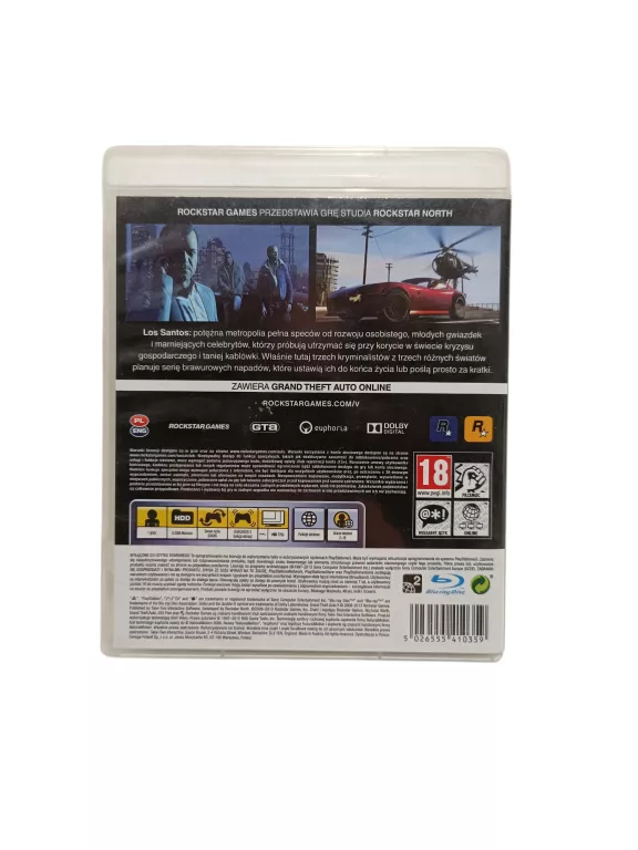 GRA PLAYSTATION 3 GTA 5