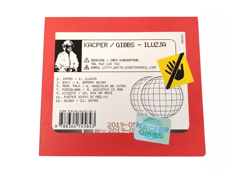 PŁYTA KACPER / GIBBS - ILUZJA