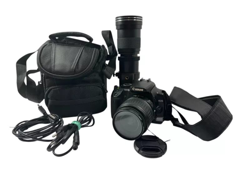 LUSTRZANKA CYFROWA APARAT CANON 400D + 2 OBIEKTYWY!