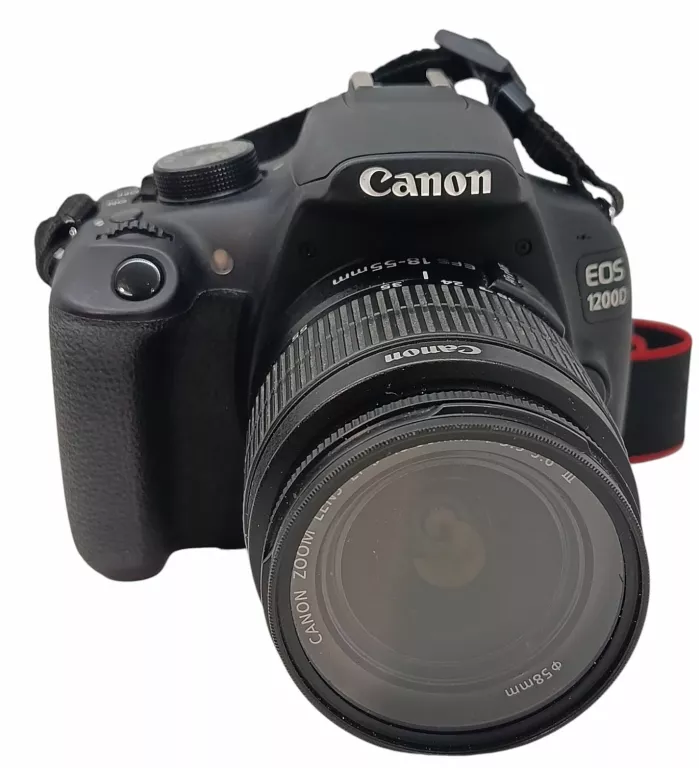 LUSTRZANKA CANON EOS 1200D PRZEBIEG 8350 + ŁAD