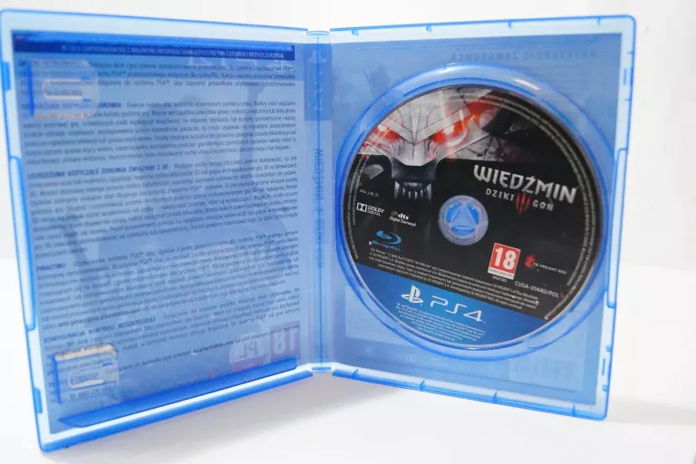 GRA NA PS4 WIEDŻMIN III DZIKI GON