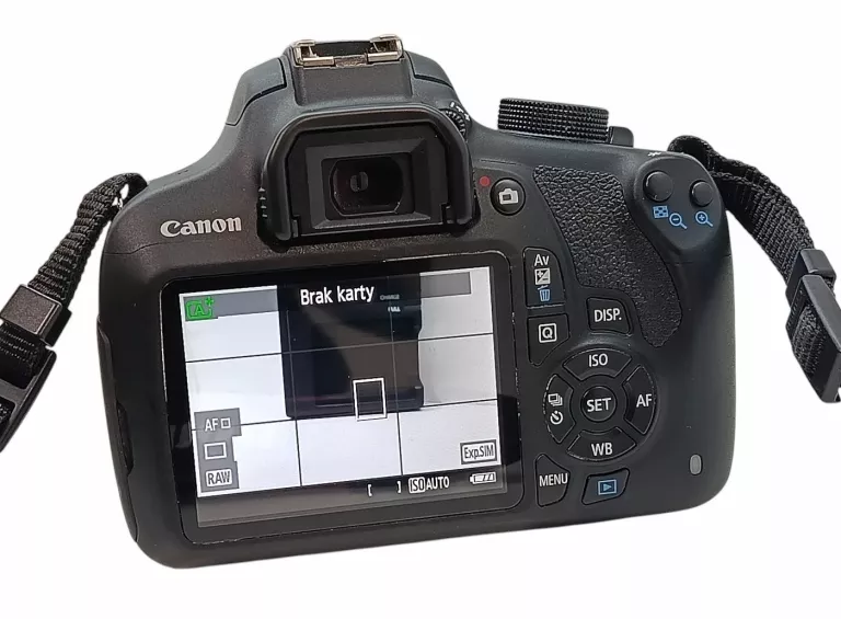 LUSTRZANKA CANON EOS 1200D PRZEBIEG 8350 + ŁAD