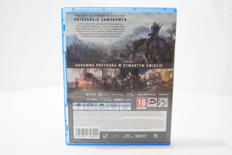GRA NA PS4 WIEDŻMIN III DZIKI GON