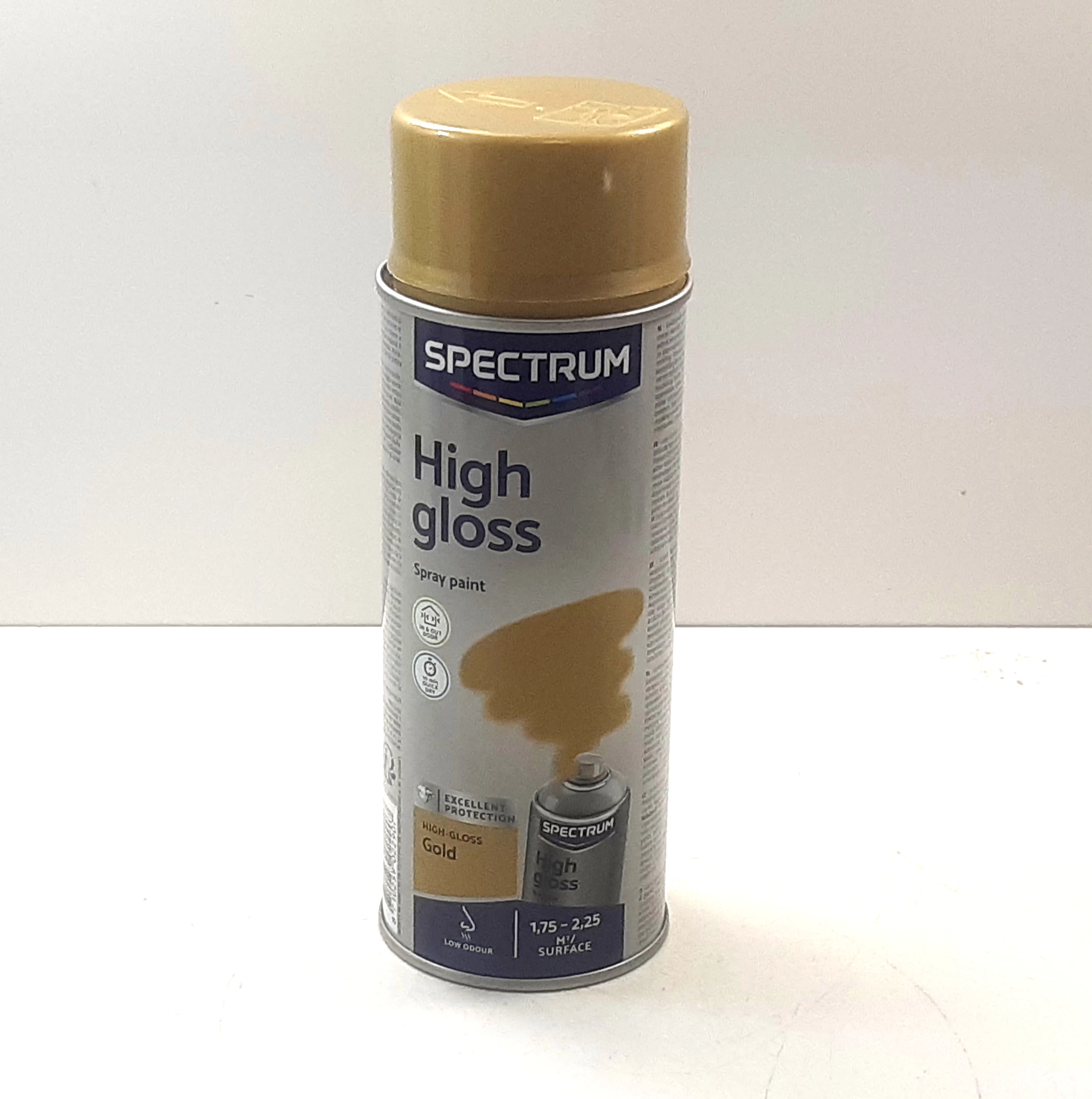 FARBA W SPRAYU ZŁOTA SPECTRUM 400ML | Lakiery | Loombard.pl