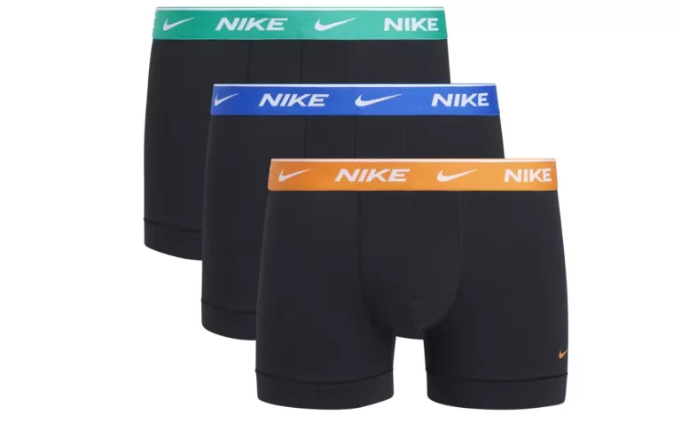 NIKE BOKSERKI MĘSKIE MAJTKI TRUNK 3PK CZARNE R.M