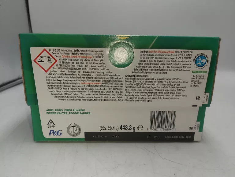 KAPSUŁKI ARIEL ALL IN 1 PODS 22 SZT COLOR+