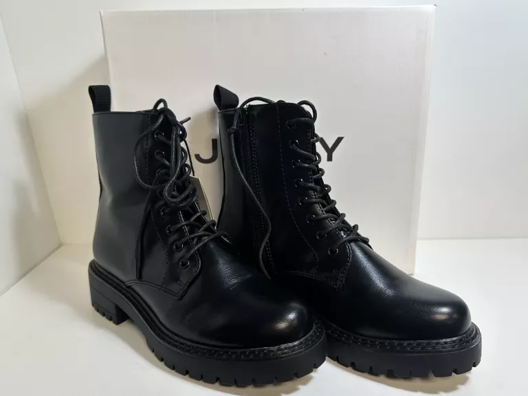 TRZEWIKI JENNY FAIRY TRAPERY BOTKI BUTY DAMSKIE CHERRY WS5218-05A ROZ 37