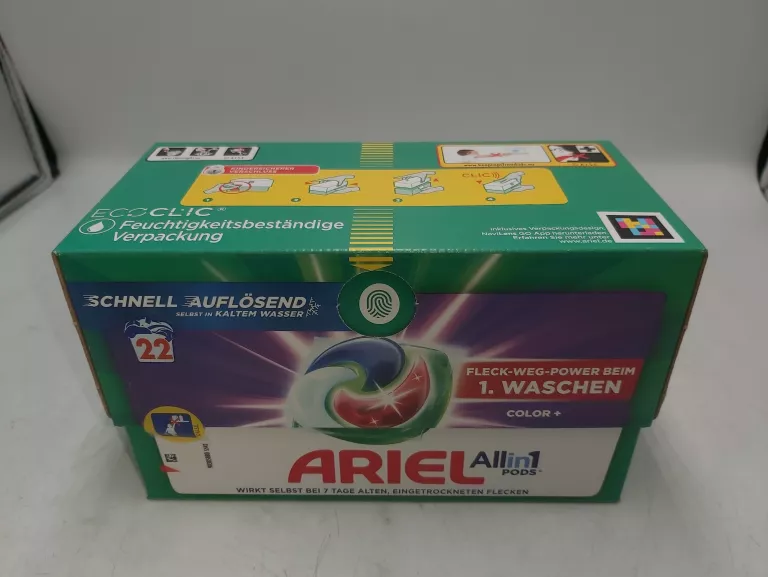 KAPSUŁKI ARIEL ALL IN 1 PODS 22 SZT COLOR+
