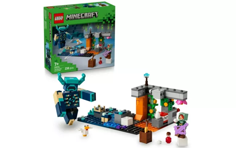 LEGO MINECRAFT 21274 SPOTKANIE ZE STRAŻNIKIEM