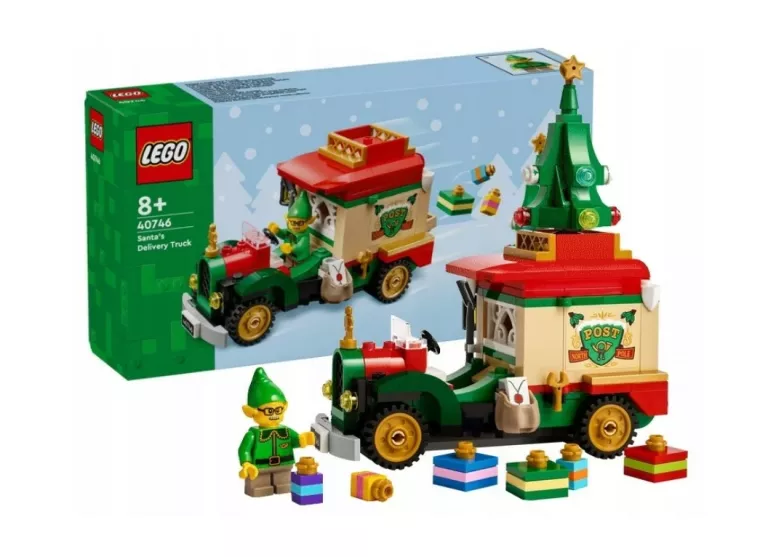 LEGO OKOLICZNOŚCIOWE 40746 CIĘŻARÓWKA ŚWIĘTEGO MIKOŁAJA ZESTAW ŚWIĄTECZNY