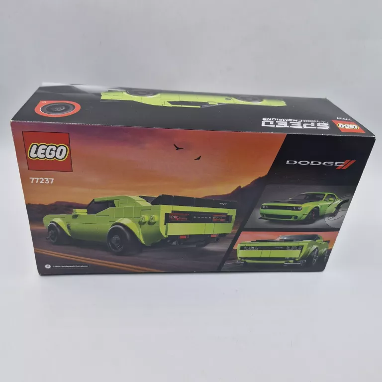 ZESTAW LEGO SPEED CHAMPIONS 77237 SAMOCHÓD DODGE CHALLENGER SRT HELLCAT