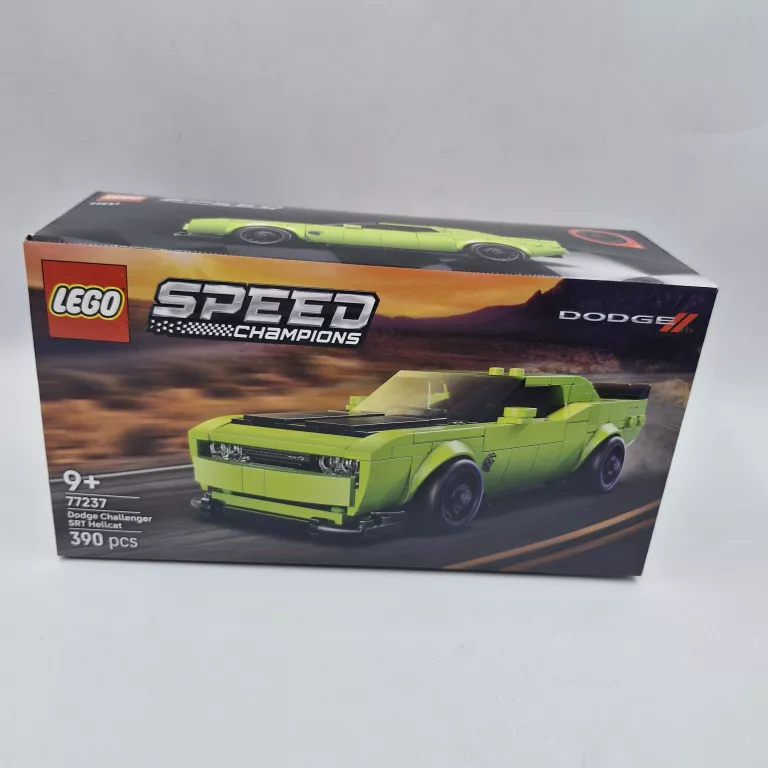 ZESTAW LEGO SPEED CHAMPIONS 77237 SAMOCHÓD DODGE CHALLENGER SRT HELLCAT