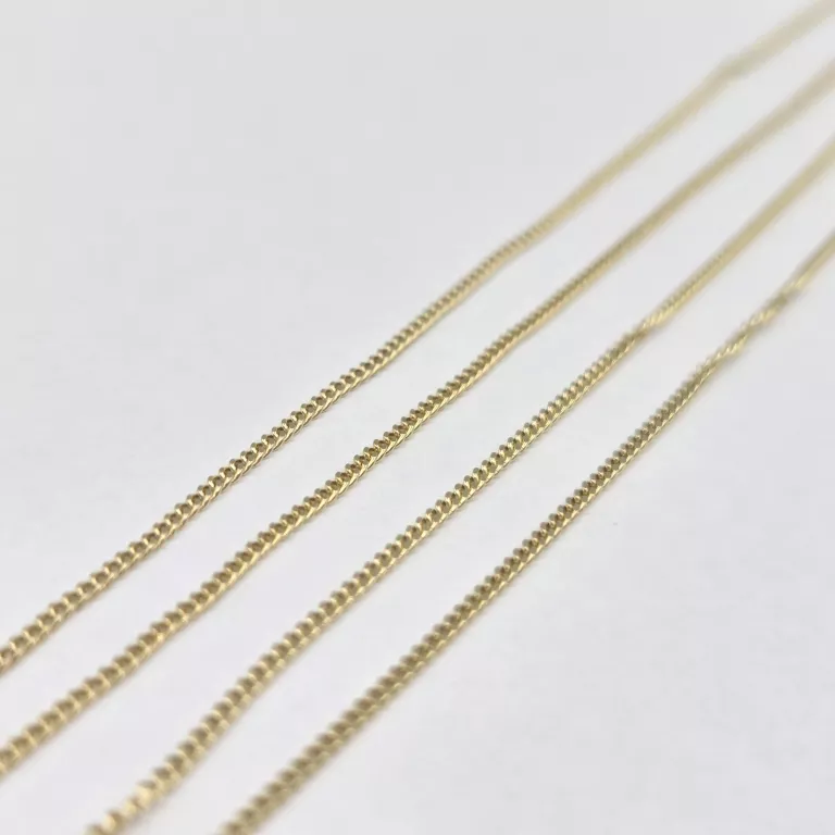 ZŁOTY ŁAŃCUSZEK PANCERKA 585 1,61G 51CM