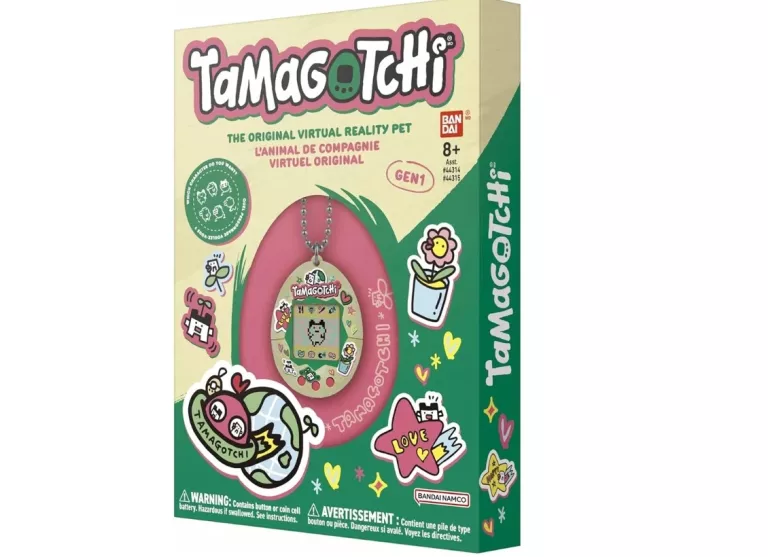 KONSOLA PRZENOŚNA BANDAI TAMAGOTCHI GEN1 ECO CELEBRATION EGG 44315