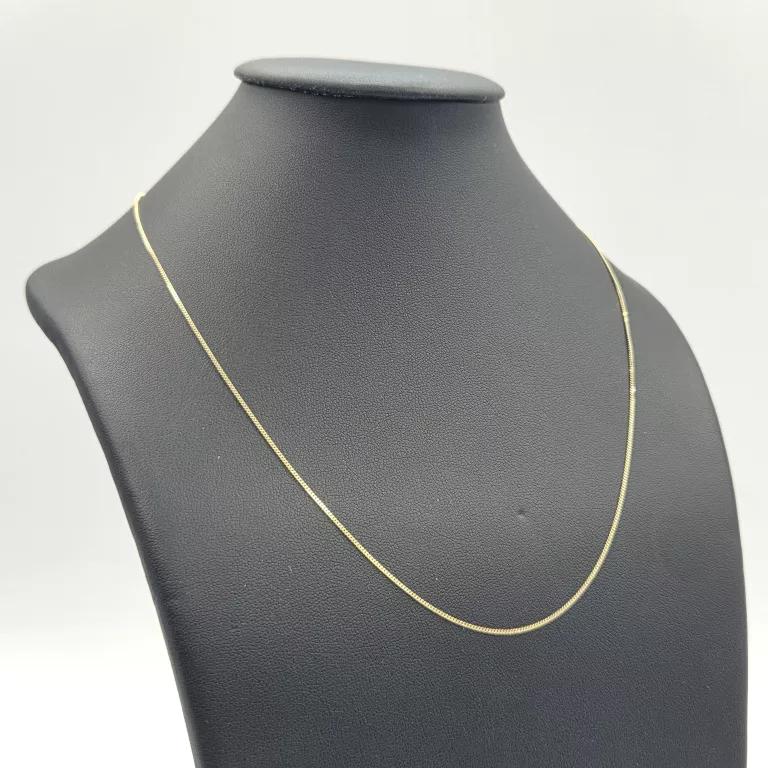 ZŁOTY ŁAŃCUSZEK PANCERKA 585 1,61G 51CM