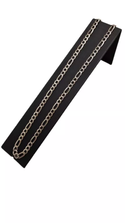 CUDNY MĘSKI ŁAŃCUCH FIGARO P,925 13,40 G R.50 CM