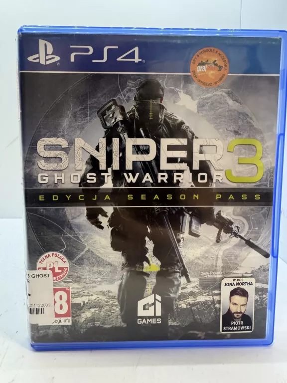 GRA PS4 SNIPER 3 GHOST WARRIOR