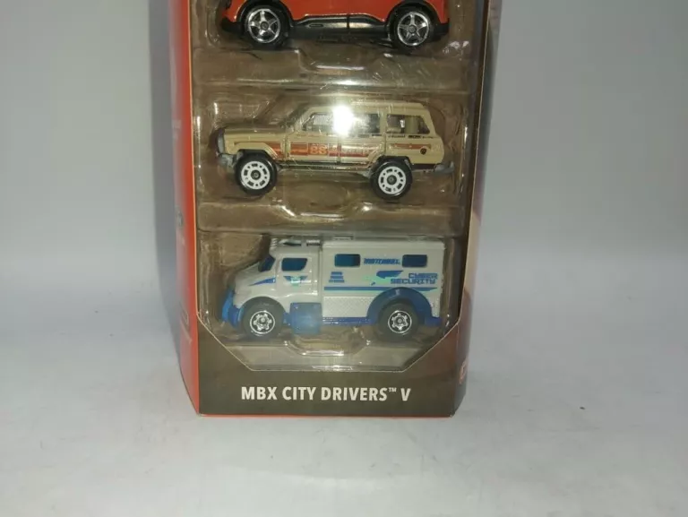 ZESTAW MATCHBOX MBX CITY DRIVERS V 5 SZT
