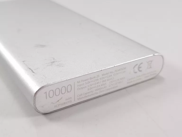 POWERBANK XIAOMI MI 10000MAH SREBRNY