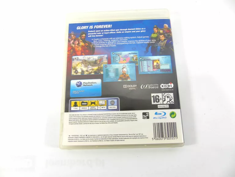 IGŁA GRA PS3 DYNASTY WARRIORS 6 EMPIRES