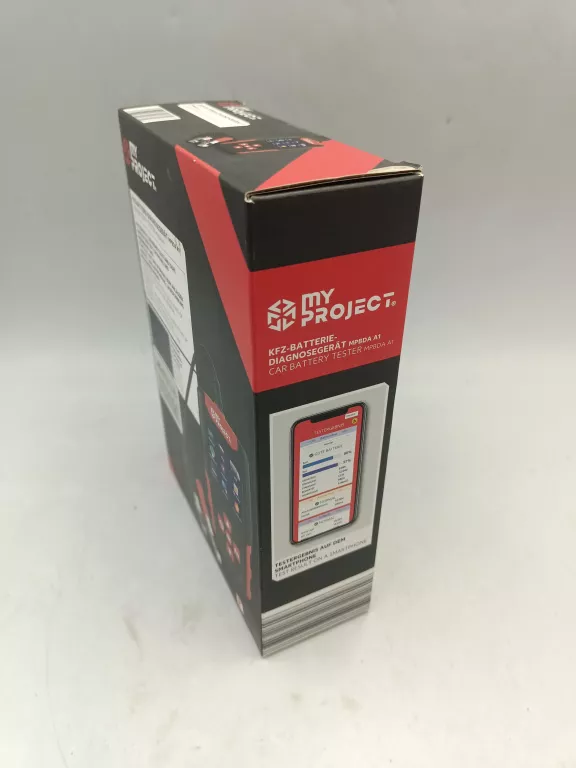 TESTER AKUMULATORÓW SAMOCHODOWYCH MY PROJECT MPBDA A1