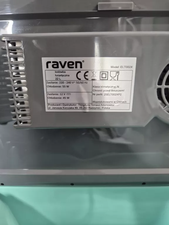 lodowka-turystyczna-raven-elt002x-ean-gtin-5905562790879