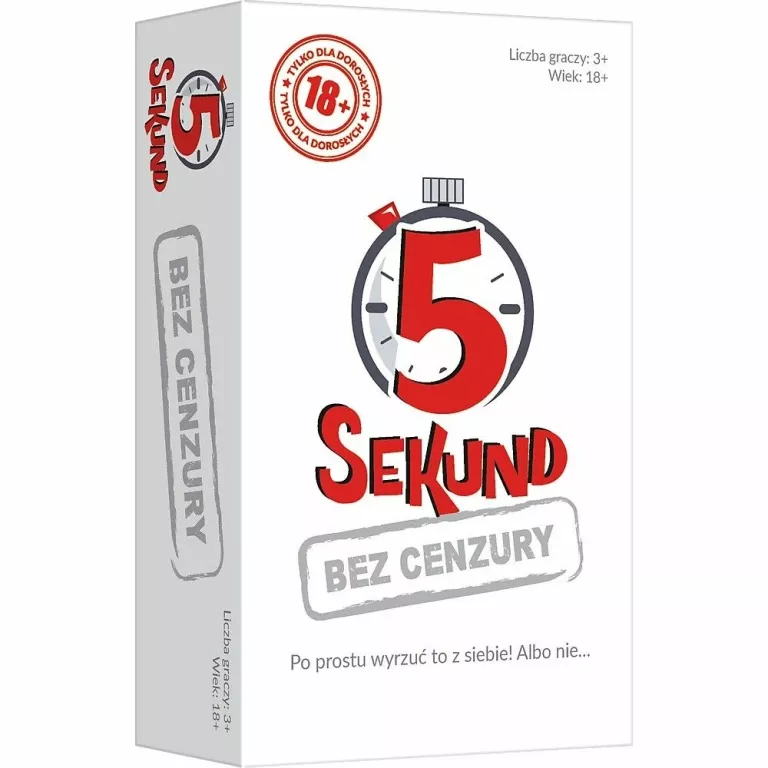 GRA PLANSZOWA TREFL 5 SEKUND: BEZ CENZURY (5900511015591)