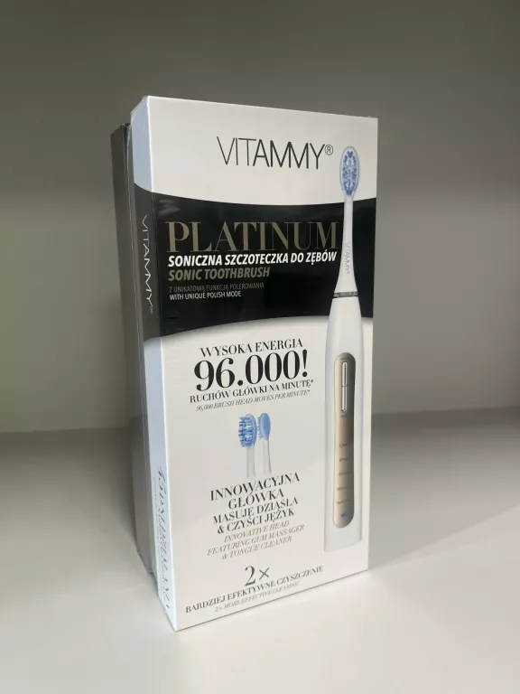 SZCZOTECZKA SONICZNA VITAMMY PLATINUM