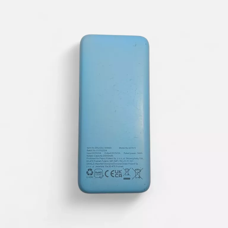POWERBANK VIDO  607673 20000 MAH