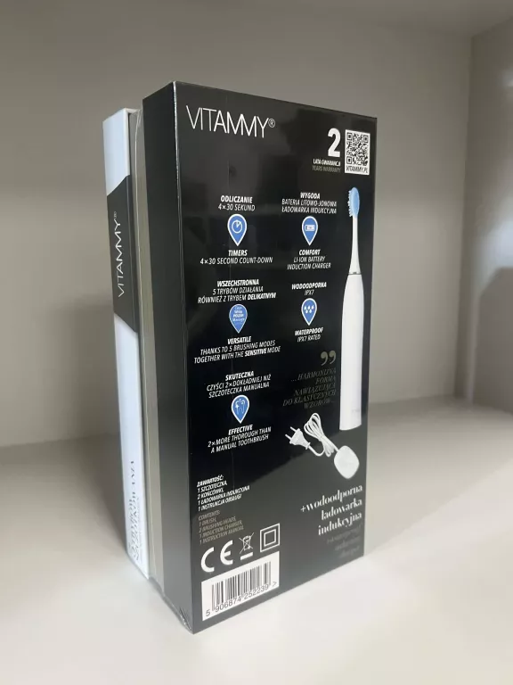 SZCZOTECZKA SONICZNA VITAMMY PLATINUM