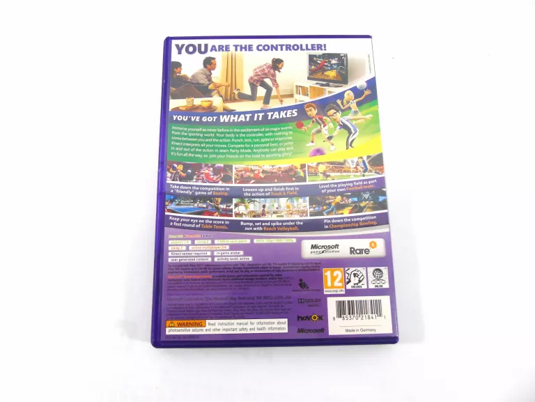 GRA XBOX 360 KINECTS SPORTS