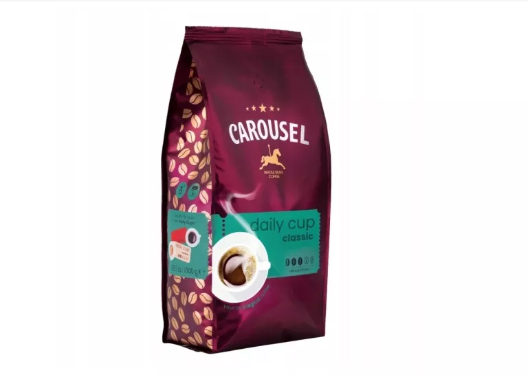 CAROUSEL DAILY CUP CLASSIC KAWA ZIARNISTA 1KG