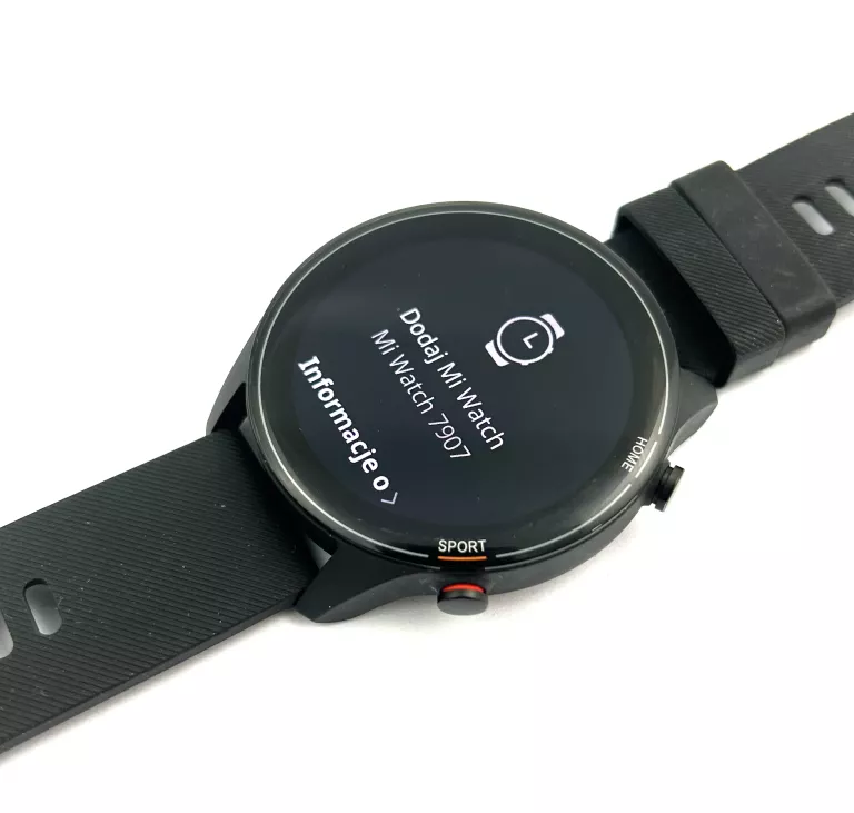 ZEGAREK SMARTWATCH XIAOMI MI WATCH BLACK KOMPLET