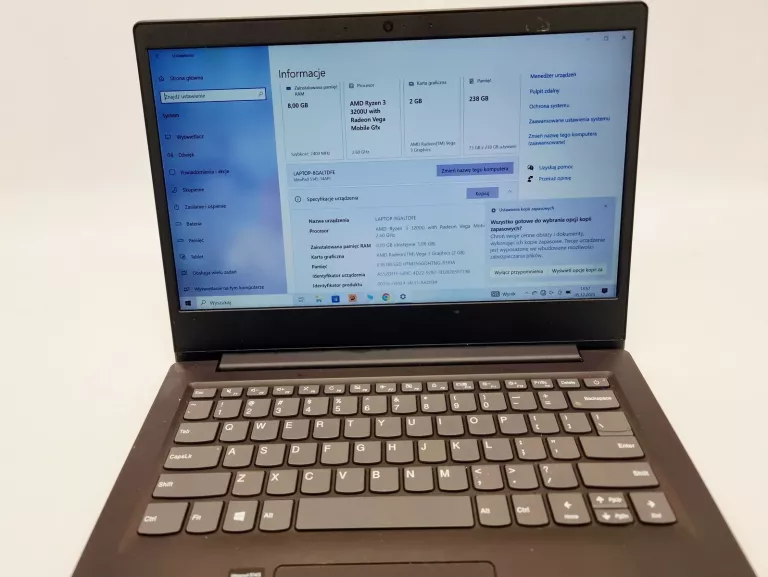 LAPTOP LENOVO IDEAPAD S145-14API