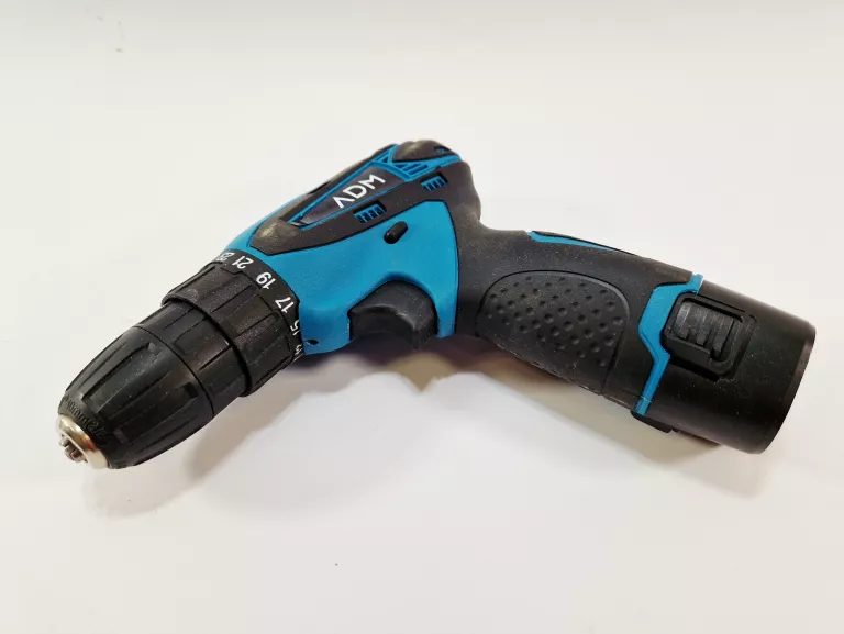 ZESTAW WKRĘTARKA ADM 12V + 2X AKU + AKCESORIA BITY WIERTŁA NASADKI WALIZKA