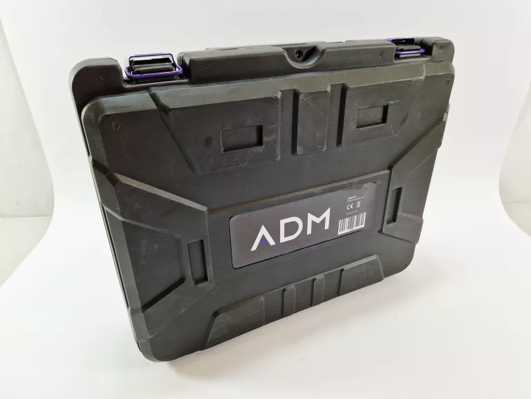 ZESTAW WKRĘTARKA ADM 12V + 2X AKU + AKCESORIA BITY WIERTŁA NASADKI WALIZKA