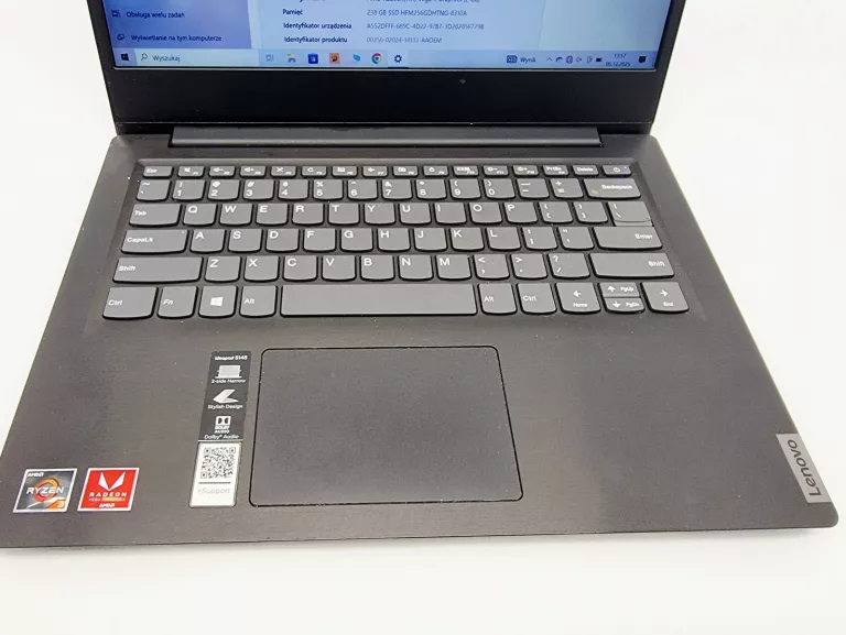 LAPTOP LENOVO IDEAPAD S145-14API