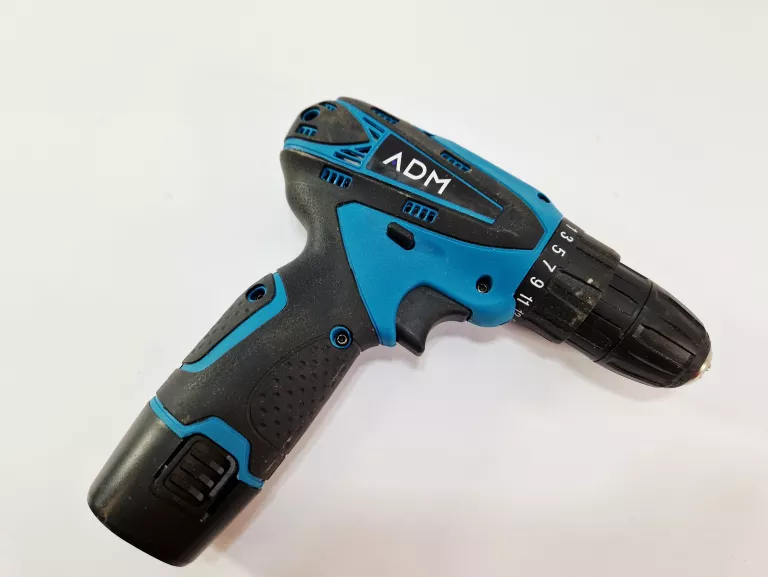 ZESTAW WKRĘTARKA ADM 12V + 2X AKU + AKCESORIA BITY WIERTŁA NASADKI WALIZKA