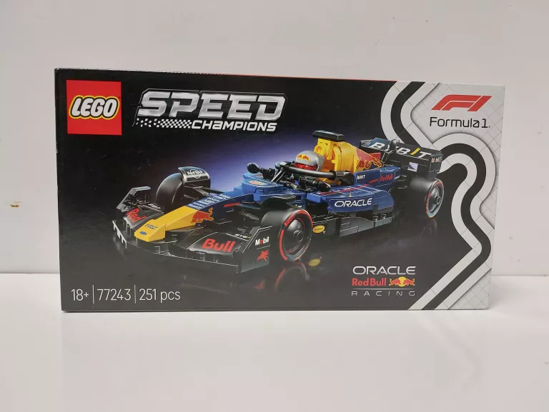 LEGO SPEED CHAMPIONS 77243 KLOCKI MODEL REPLIKA BOLID F1 ORACLE RED BULL