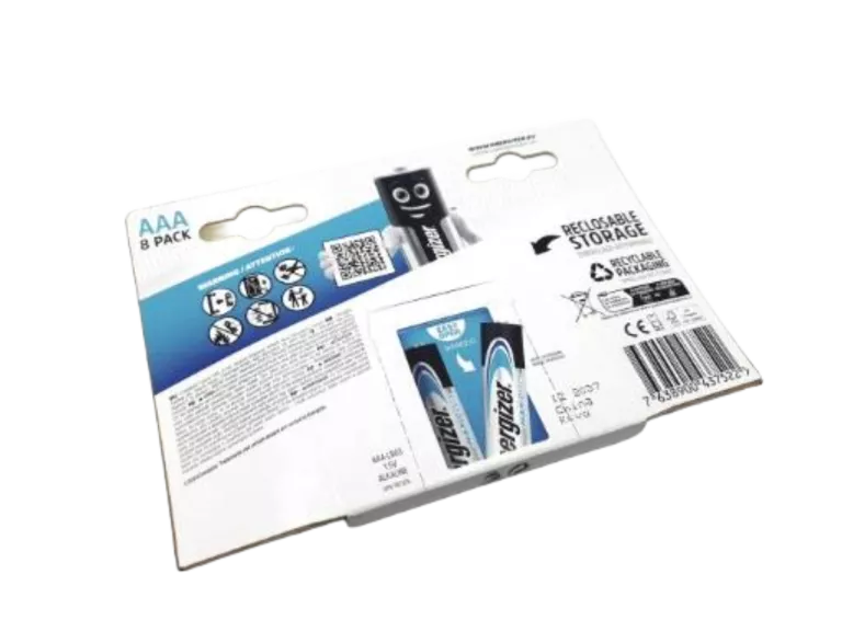 BATERIA ALKALICZNA ENERGIZER AAA (R3) 8 SZT.