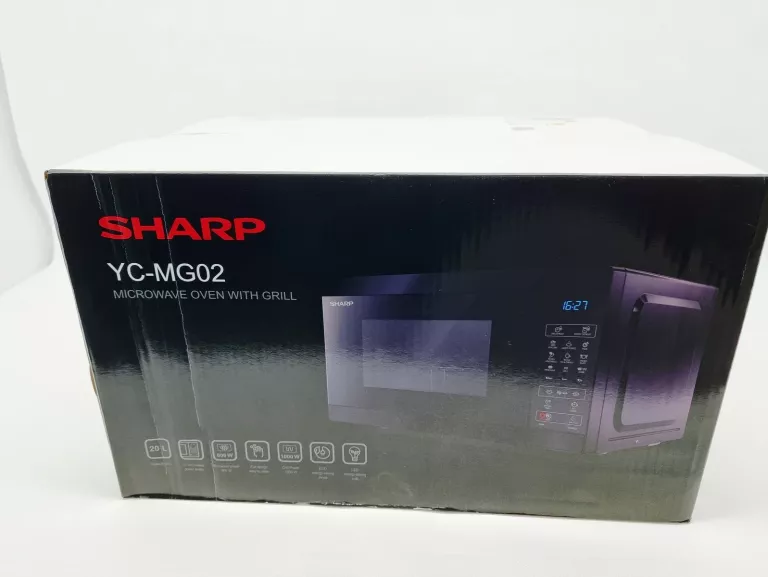 KUCHENKA MIKROFALOWA SHARP YC-MG02E-B