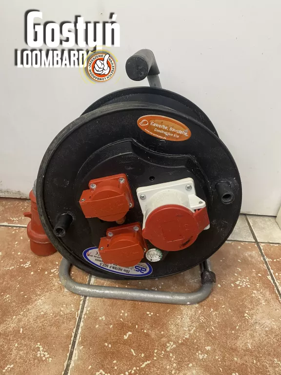 PRZEDŁUŻACZ BĘBNOWY AS SCHWABE 20M IP44