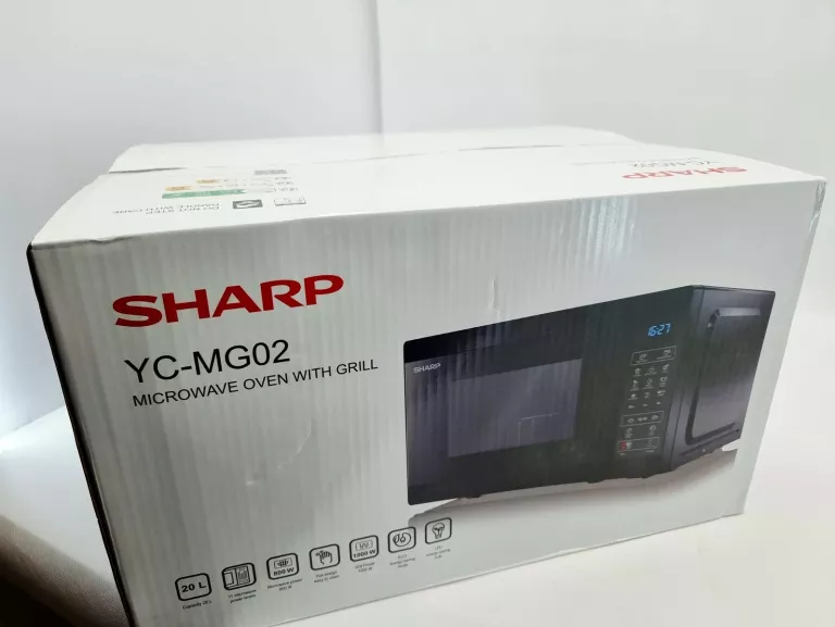 KUCHENKA MIKROFALOWA SHARP YC-MG02E-B