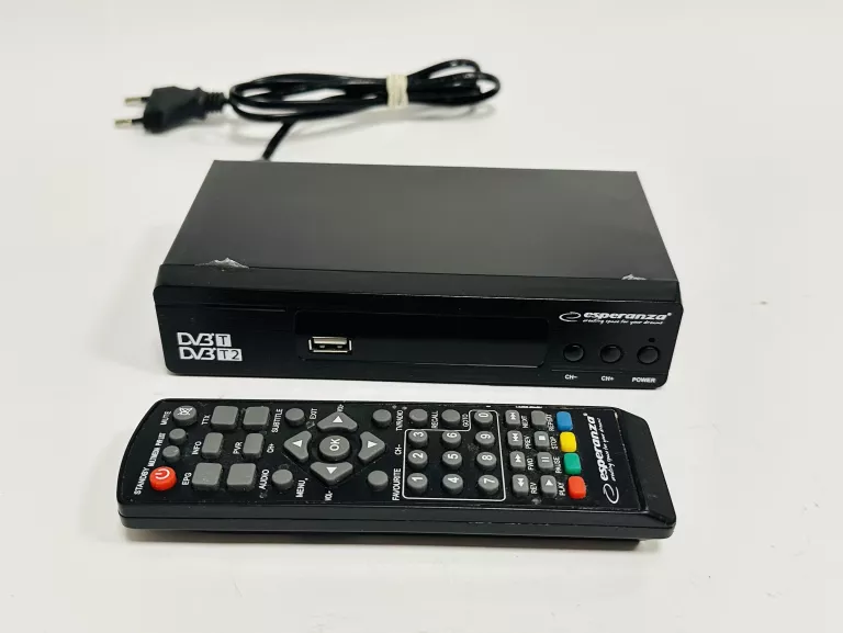 TUNER DVB-T2 ESPERANZA EV104 + PILOT