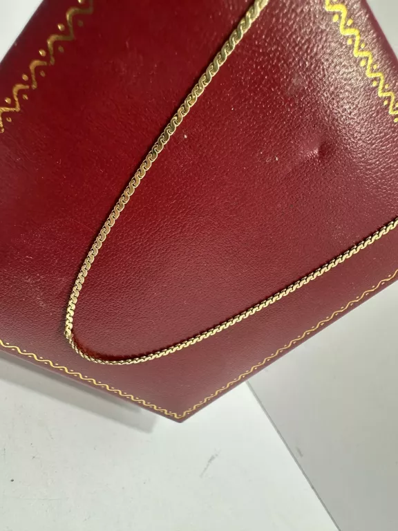 CUDOWNY ZŁOTY ŁAŃCUSZEK 3,42 / 585