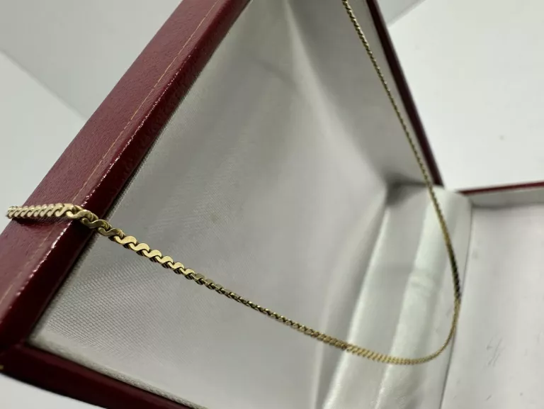 CUDOWNY ZŁOTY ŁAŃCUSZEK 3,42 / 585