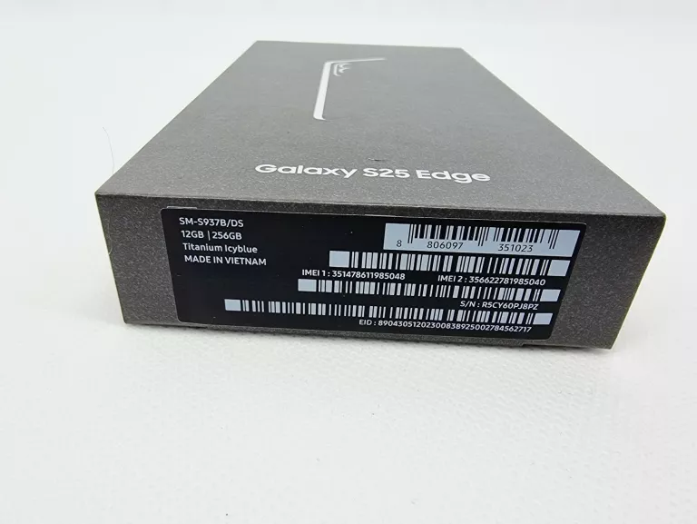 SAMSUNG GALAXY S25 EDGE 5G 12/256GB NIEBIESKI
