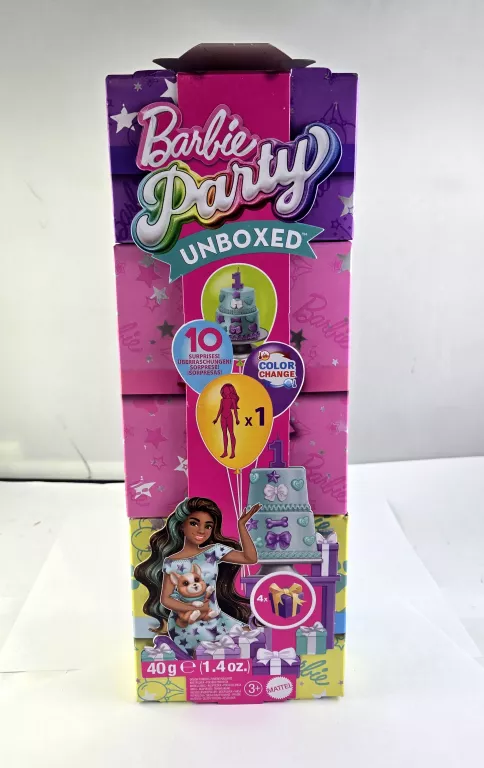 LALKA BARBIE UNBOXED