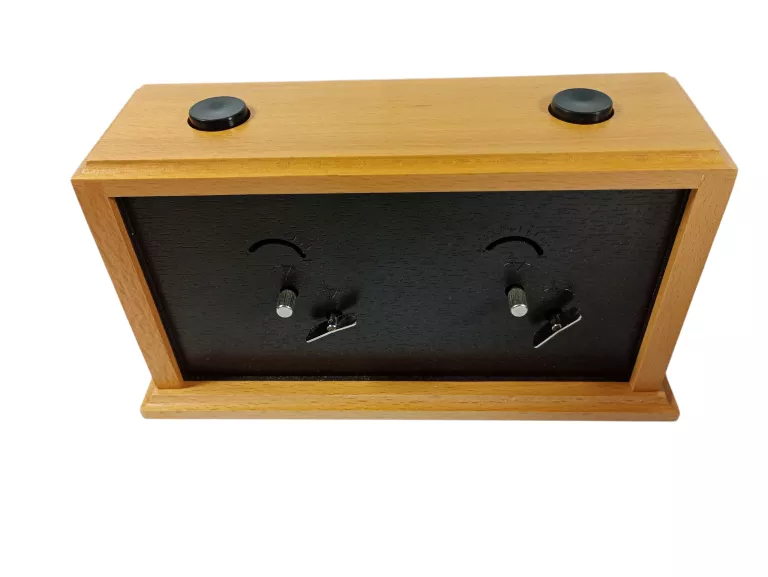 ZEGAR SZACHOWY PHILOS INSA 4682 KLASYCZNY MECHANICZNY, DREWNIANY BUKOWY