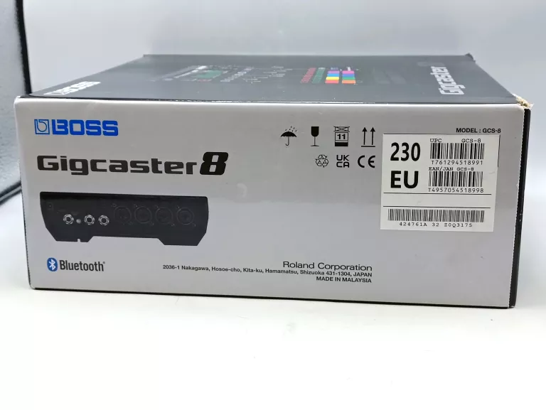 BOSS GCS-8 GIGCASTER 8 (AUDIO INTERFACE, MIXER, MULTIEFEKT)